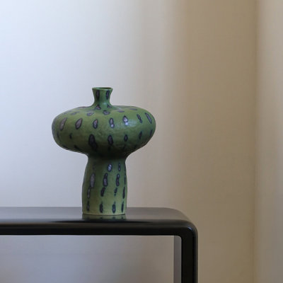 Vases de table en céramique Green Novelty