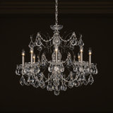 Century 8 - Light Candle Style Chandelier