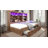 Daybed With Led Headboard, Usb Charging Station And 3 Storage Drawers, Rustic Farmhouse Style-1385019037