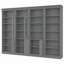 Fieldway 223cm H x 370cm W Bookcase-1378594848