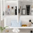 Wall Mounted Bathroom Mirror Cabinet with LED Lights, Anti-Fog & Explosion-Proof, Touch Control Medicine Cabinet, 3 Color Lighting, Defogger, Storage with Transparent Glass-420899455