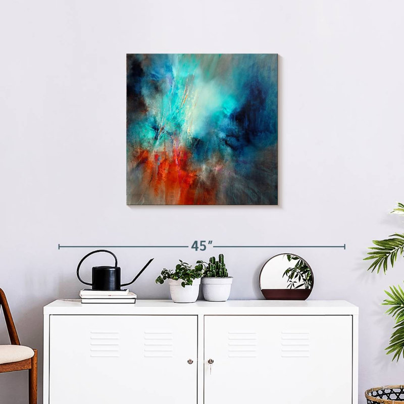 Epicenter, 24" H x 24" W