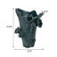 Vase Kindal avec motif de Barnacle et détails floraux, finition céramique