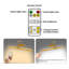 23" Wireless Picture Lights, Rechargeable Battery Art Display Light with Remote Control-1817713057