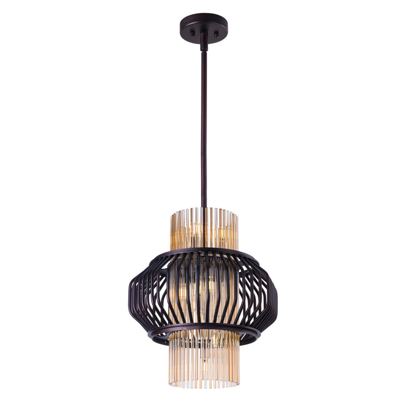 Agee 12 - Light Dimmable Geometric Chandelier