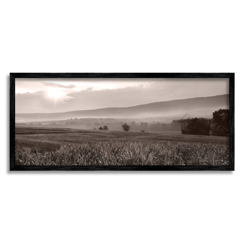 Photographie de giclée par Lori Deiter, Giclée encadrée noir minuit, H 10 po x l 24 po x P 1,5 po