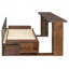 Lit de jour avec bureau et rangement-133284219