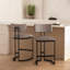 Tabouret de comptoir en cuir Juno-1080282009-1081463320