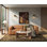 Fresco 2 Over 2 Leather Sofa with Power Recline & Power Headrest