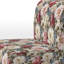Fauteuil de chambre rembourré rose avec motif floral rose antique-1587789155