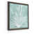 Toile avec cadre gris