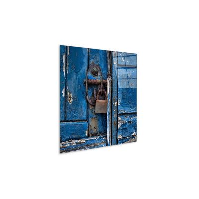 Door by Art Studio 58x58 Cm Frameless Panel Lightweight Ready to Hang