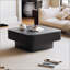 Table basse 31,5 po carrée avec rangement-1460715835