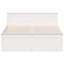 ClassicLiving Bed Frame Without Mattress With Headboard Solid Wood Pine-606752474-634244742