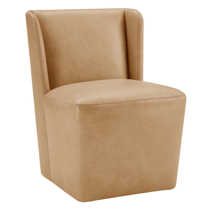 Chaise d'appoint rembourrée Ardeth, Copley Brown Performance, H 33 po x l 23,23 po x P 26 po