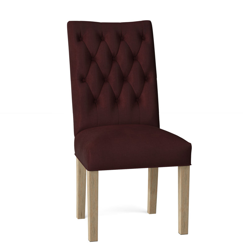 Lucy Upholstered Accent Chair, Natural, Dudley Sky