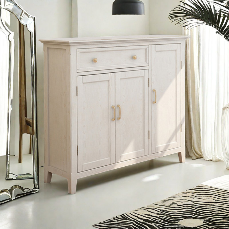 24 Pair Shoe Storage Cabinet, White