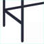 Desks | Rustic Modern 2-Drawer Writing Desk | 42.5” Wide | Natural &amp; Black | Wood + Metal