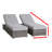 Batley Fully Assembled Outdoor Wicker Chaise Lounge-115067849