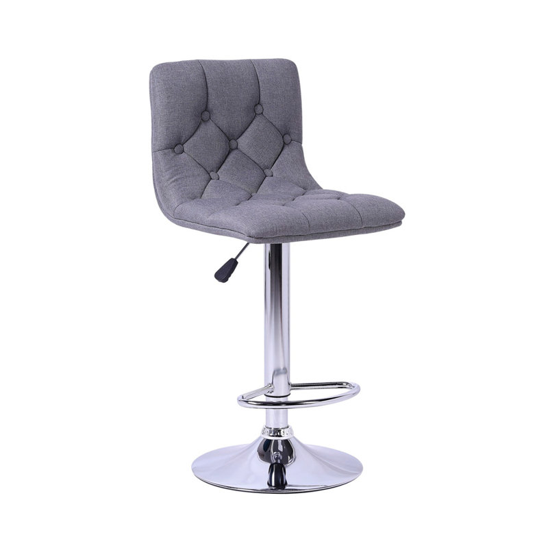 Tabouret de bar pivotant à hauteur réglable Critchlow