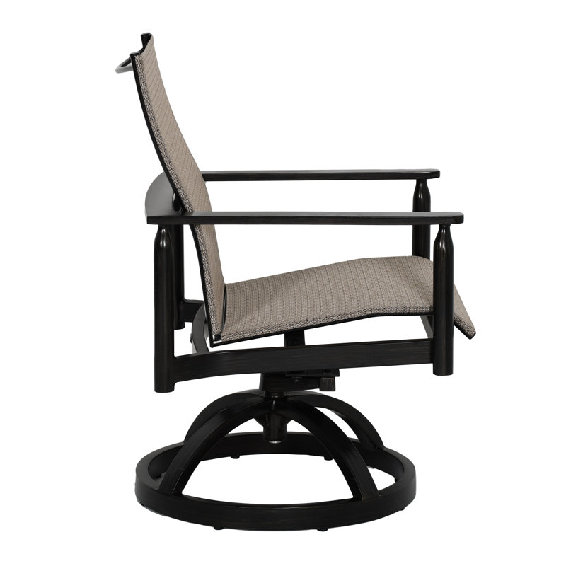 Holland Sling Dining Swivel Rocker