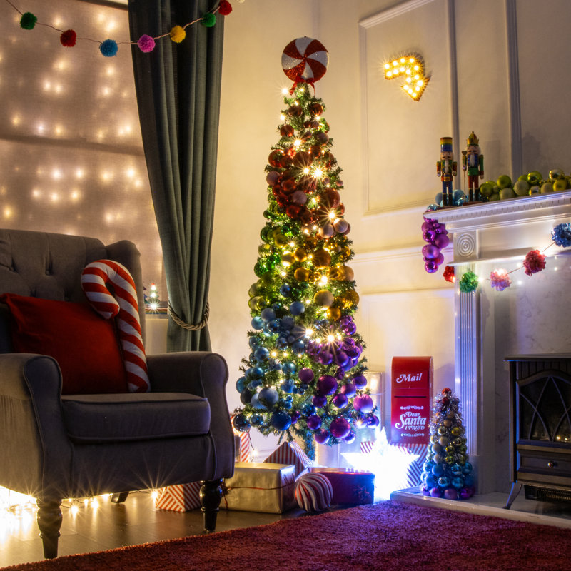 5.91' H Artificial Fir Christmas Tree