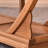 Chinese style simple semi-circular bookcase