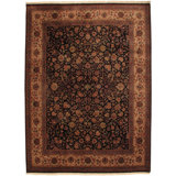 Kashan Wool Oriental Area Rug