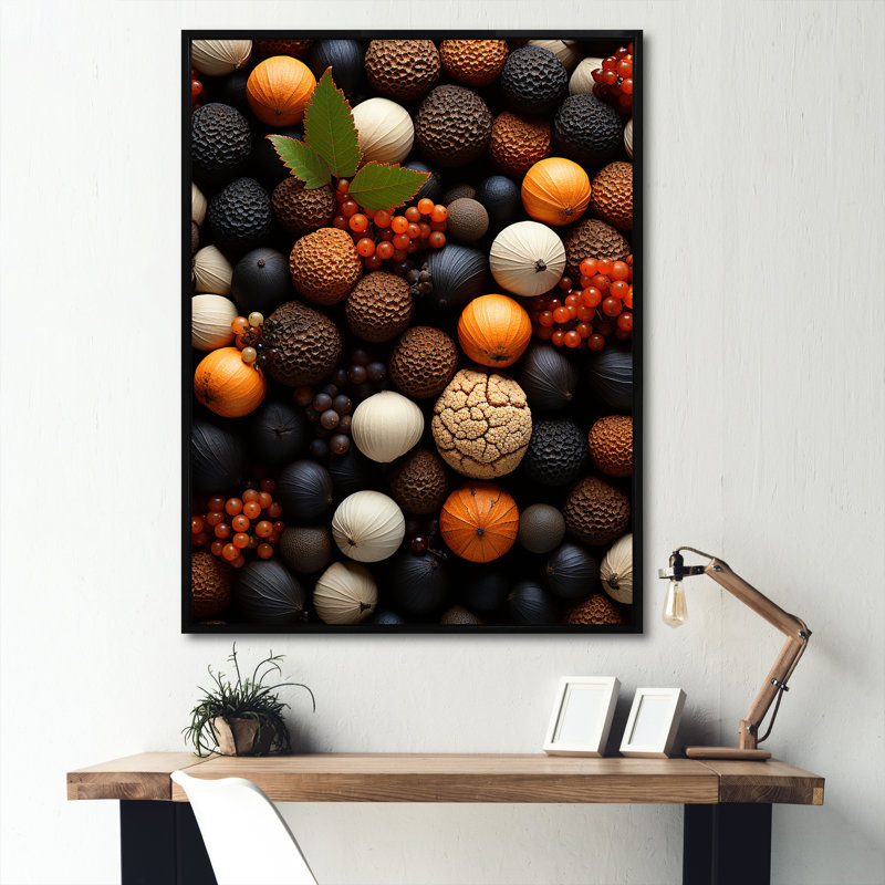 Prigords Perfection sur impression sur toile, Cadre flottant noir, H 44 po x l 34 po x P 1,5 po