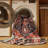 Machine Washable Persian Brown Area Rug-1493302456