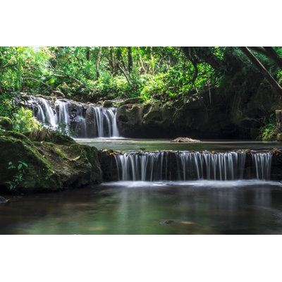 Waterfalls - Wrapped Canvas Print