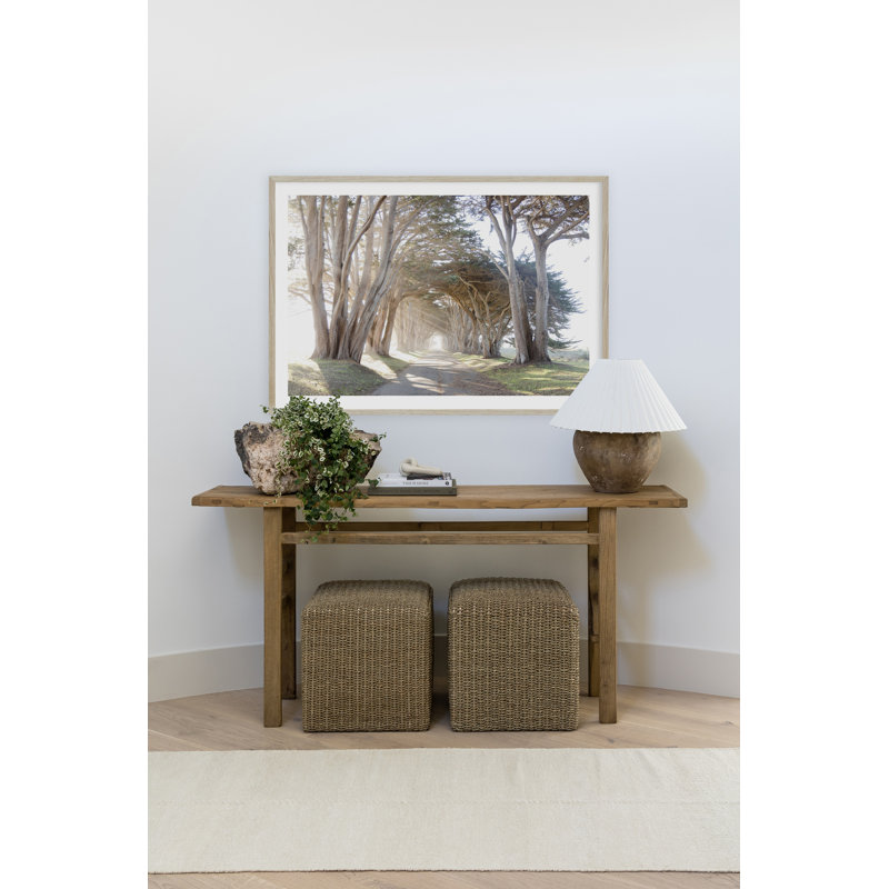 Koukila Linen Area Rug in Beige, Rectangle 10' x 14'