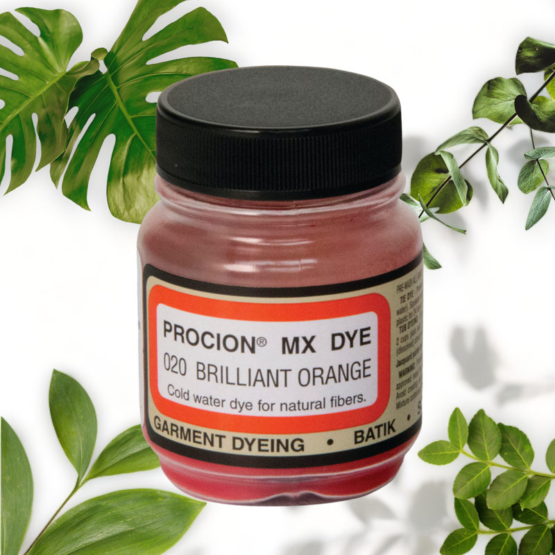 Brilliant Orange Tie Dye Powder 2/3 oz