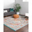 Tapis contemporain Mulvihill couleur bord de mer-2020842946