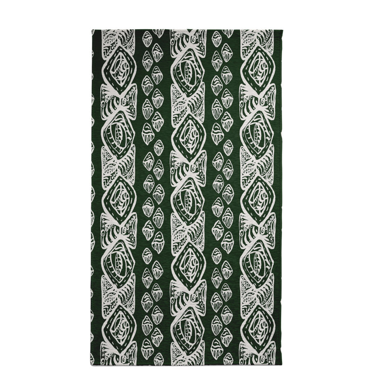 Safari Chenille Geometric Indoor Rug, Rectangle 3' x 5'