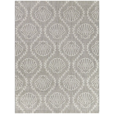 Tapis intérieur / extérieur rectangulaire Shayne