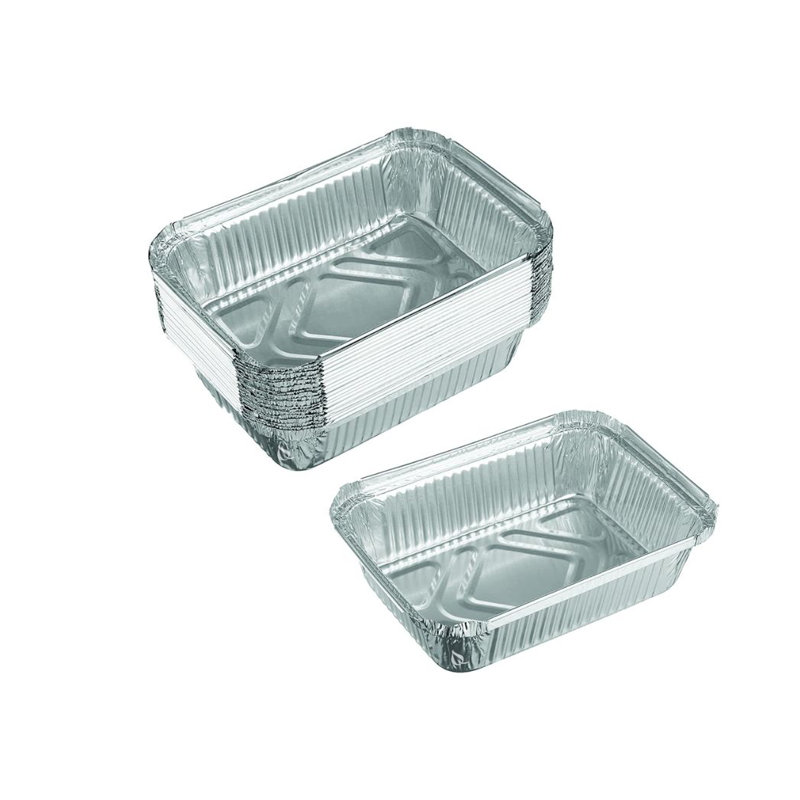 Moules à pâtisserie oblongs en aluminium 1 lb Ecoqualité (400)