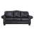 Somto 96" Genuine Leather Rolled Arm Sofa-20119975