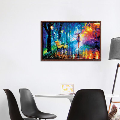 Misty Umbrella by Leonid Afremov - Painting on Canvas