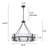 8-Light Dimmable Drum Chandelier-1089677290-1104973912