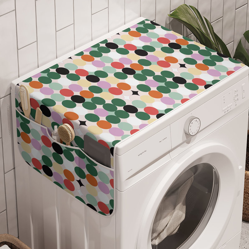 East Urban Home Pop Art Washing Machine Organizer Pack of 2 47" x 18.5"