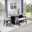 Banc rembourré 1pc
