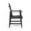 Chaises de salle à manger d'extérieur en bois d'acacia Adirondack (-1046812543