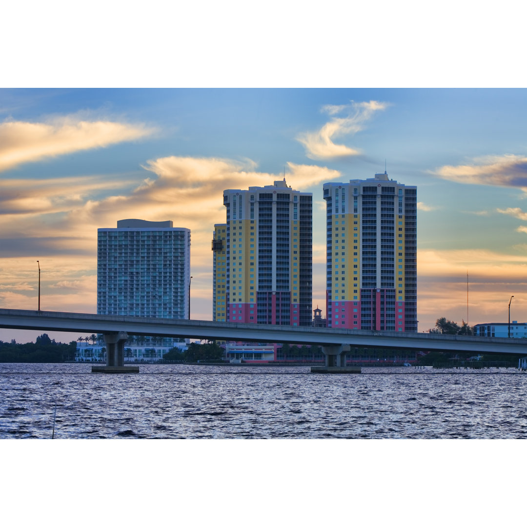 Fort Myers, Florida - Kunstdrucke auf Segeltuch