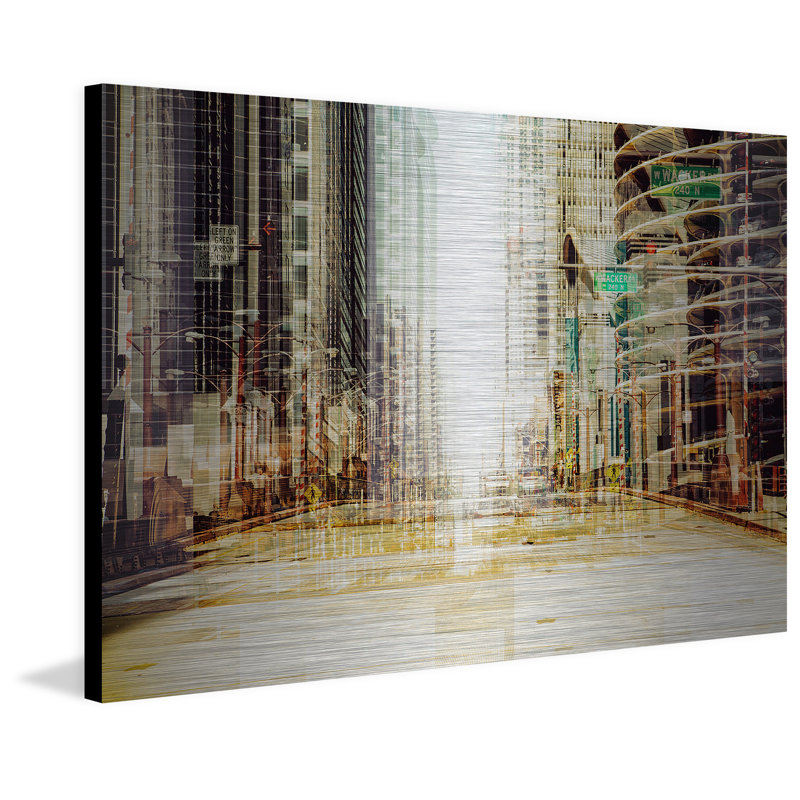 «Luminous», reproduction sur métal, H 40 po x l 60 po x P 1,5 po