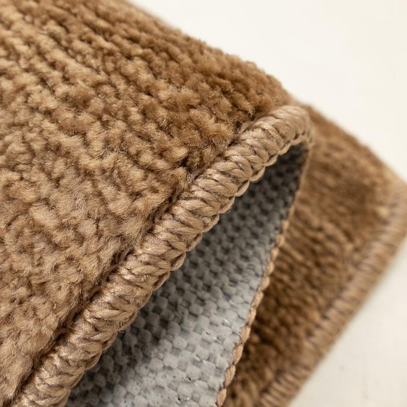 Jaxen uni 30 po x 36 po lavable au tapis et antidérapant, Rectangle 2 pi 6 po x 3 pi, Beige