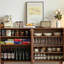 Buffet en bois de noyer massif-677037297