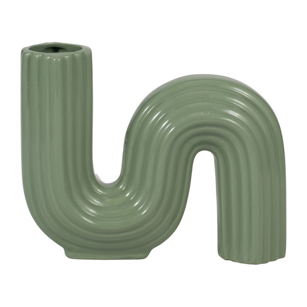 Joss & Main Sagebrook Home Ceramic Vase - Unique Decorative Accent for Elegant Home Styling, Perfect for Floral Arrangements and... 
