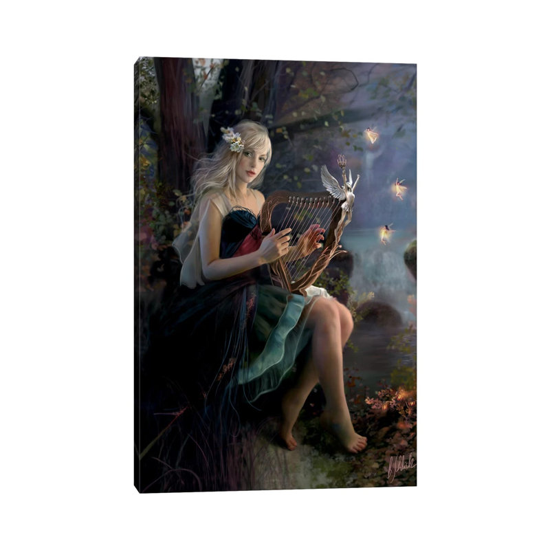Enchanted Music 1 Piece Wrapped Canvas Wall Art, 101.6 cm H x 66.04 cm W x 3.175 cm D