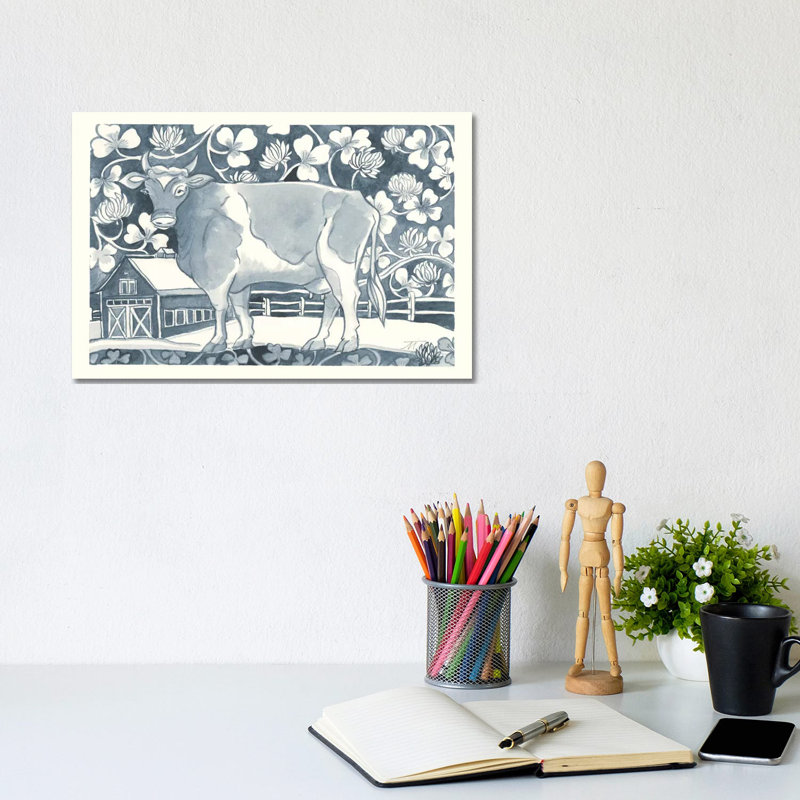 Farm Life II by Miranda Thomas - Wrapped Canvas Painting, 20.32 cm H x 30.48 cm W